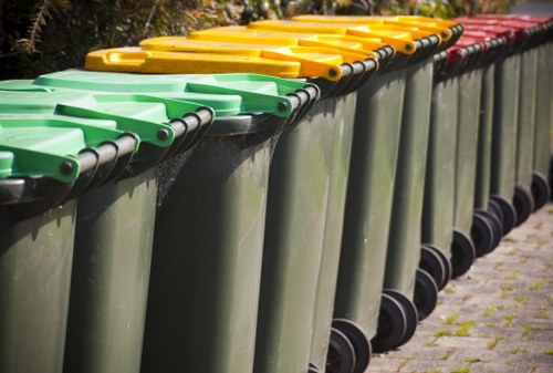 Household waste collection in Yiewsley