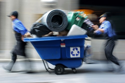 Recycling construction materials in Yiewsley